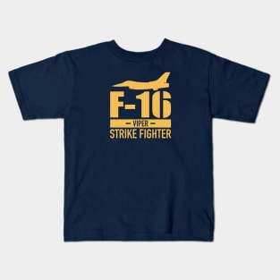 F-16 Viper - Strike fighter Kids T-Shirt